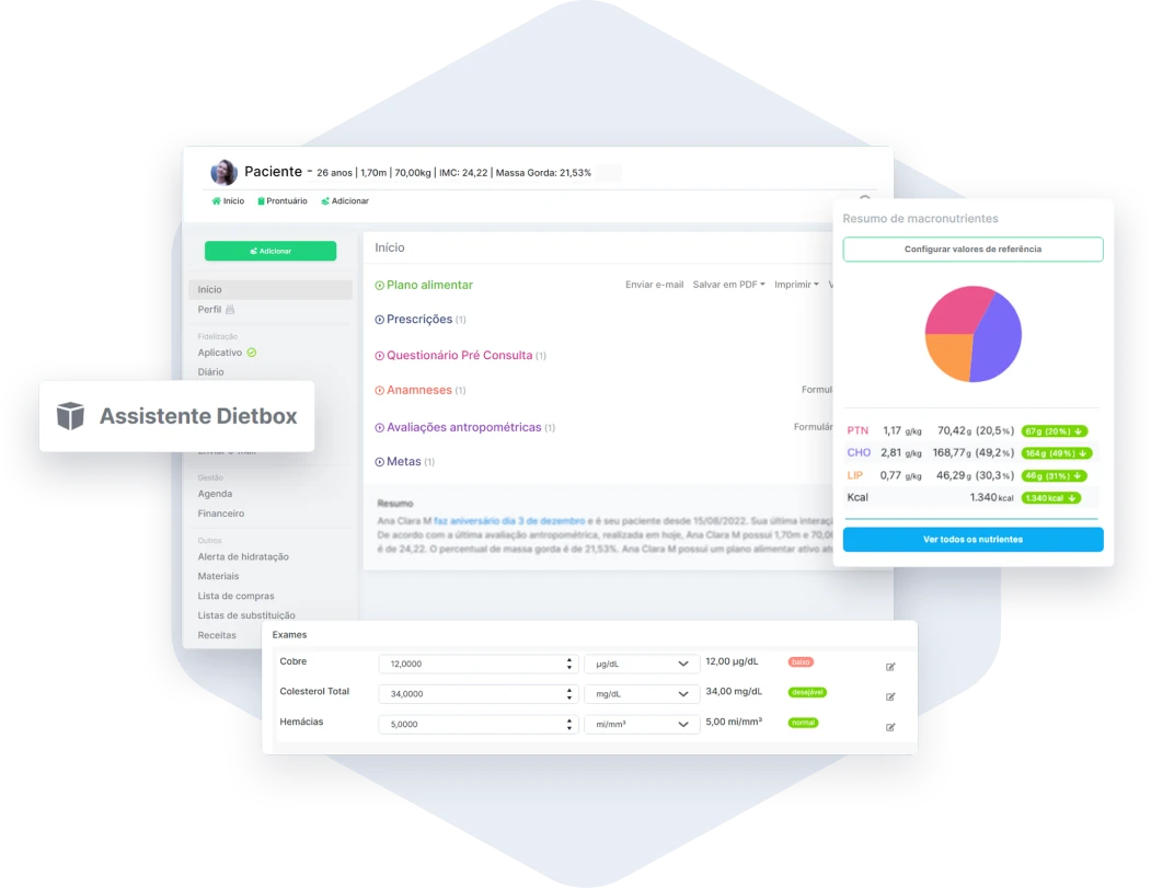 Dietbox Software De Nutrição Com Aplicativo Para Paciente 5615